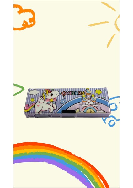 Unıck Color Unicorn Hesap Makineli Fonksiyonel Kalem Kutusu modelleri