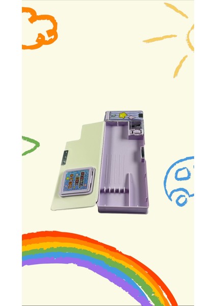 Unıck Color Unicorn Hesap Makineli Fonksiyonel Kalem Kutusu