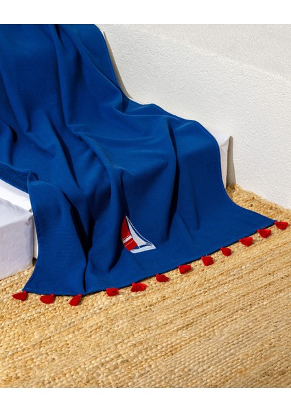 Navier %100 Pamuk Plaj Havlusu - Lacivert - 70X150 cm fiyatları