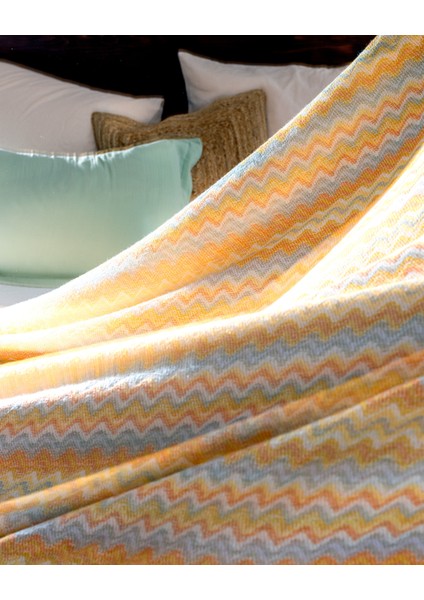 Blasimon Çift Kişilik Pamuklu Yatak Örtüsü - Renkli