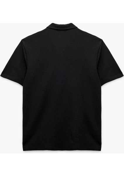 Pamuklu Regular Fit V Polo Yaka Kısa Kollu Tişört fiyatları
