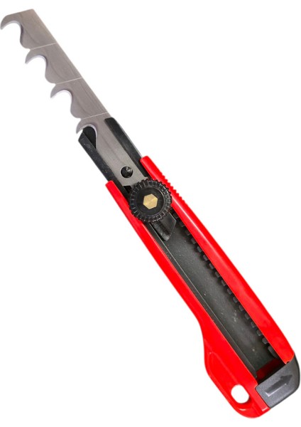 Vıp-Tec VT875105VH Profesyonel Plastik Vidalı Kanca Tip Maket Bıçağı 18MM