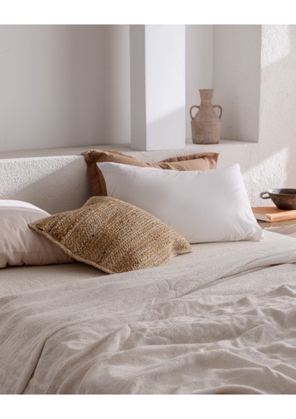 Blesse Çift Kişilik Pamuklu Yatak Örtüsü - Gri indirimleri