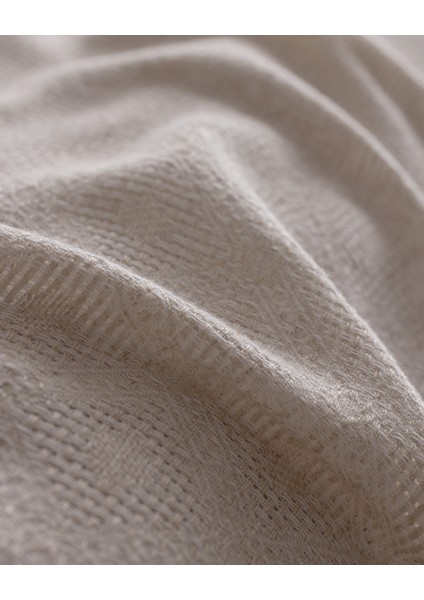 Blesse Çift Kişilik Pamuklu Yatak Örtüsü - Gri