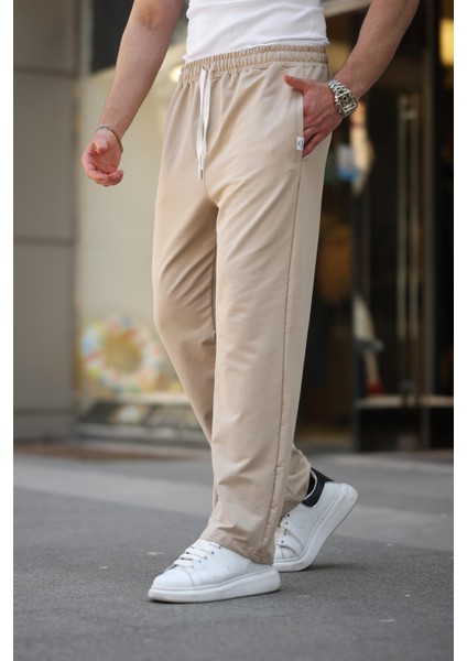 Bej Rahat Kesim Erkek Eşofman Altı E6575 modelleri