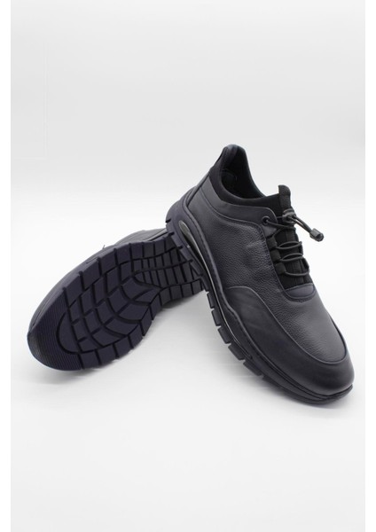 Koyu Lacivert %100 Deri Analin Bağcıklı Casual Ayakkabı 1033245165 fırsatları