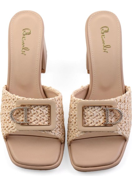 Bej Kadın Terlik K04231448809 fiyatları