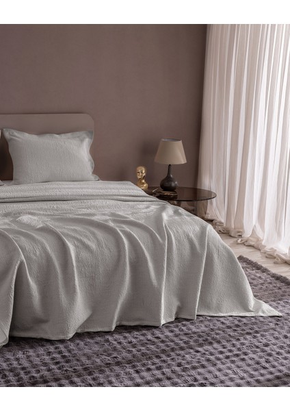 Labenne Çift Kişilik Yatak Örtüsü - Gri fiyatları
