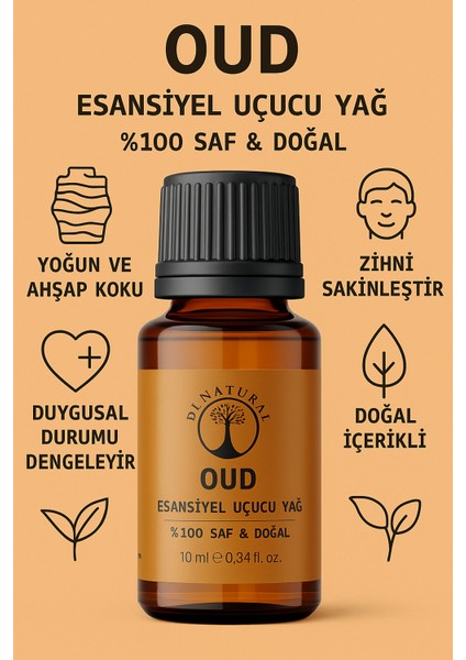 Oud Uçucu Yağ Saf Doğal Esans Buhurdanlık Difüzör Oda Esansı 10 ml modelleri