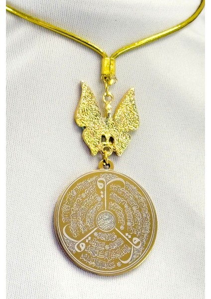 Mavi Siyah Mineli Kelebek Çelik Çift Taraflı Ayetel Kürsi, Felak Nas Ihlas Dikiz Ayna Süsü fiyatları