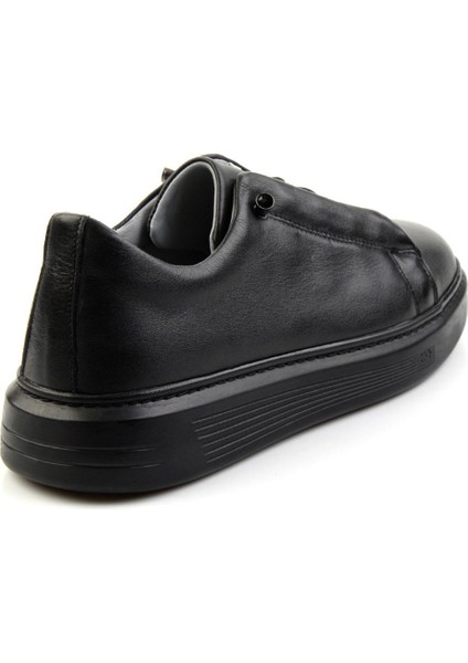 Siyah Siyah Leather Erkek Casual Ayakkabı E01084211343 fırsatları