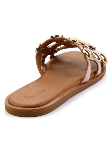 Nude Leather Kadın Terlik K04507111103 fırsatları