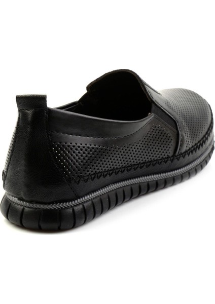 Siyah Leather Kadın Casual Ayakkabı K01140005203
