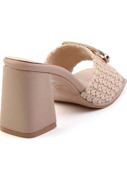 Bej Kadın Terlik K04231448809 fırsatları