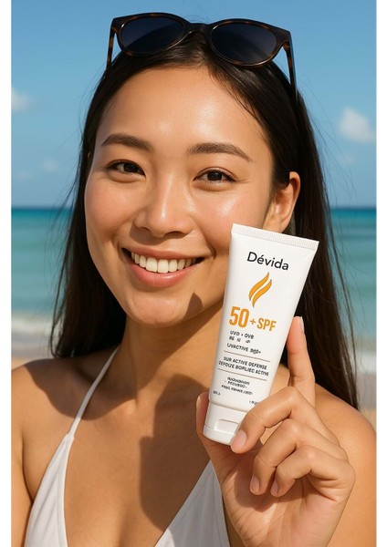 Suya Dayanıklı Spf 50+ Vücut Güneş Kremi Leke Karşıtı, Ton Eşitleyici indirimleri