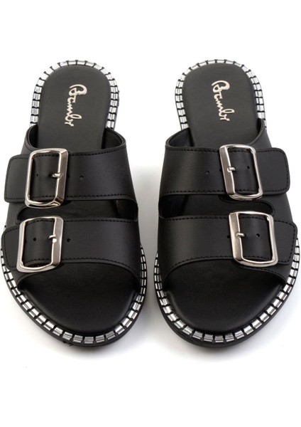 Siyah Kadın Terlik K04021001209 fiyatları