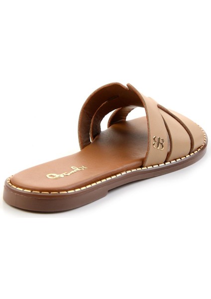 Nude Leather Kadın Terlik K04073101903 modelleri
