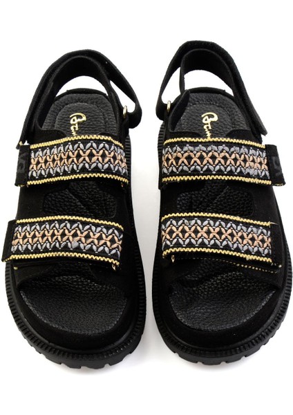 Siyah Kadın Sandalet K05058130572 fiyatları