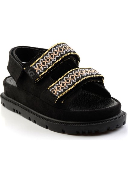 Siyah Kadın Sandalet K05058130572 modelleri