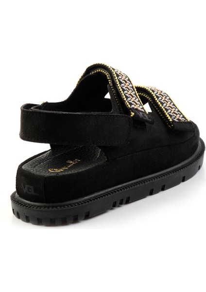 Siyah Kadın Sandalet K05058130572 fırsatları