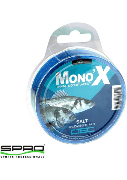Ctec Mono Salt 0,40MM Mavi Misina 1/1