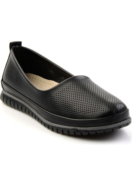 Siyah Leather Kadın Babet K01140004903 fiyatları
