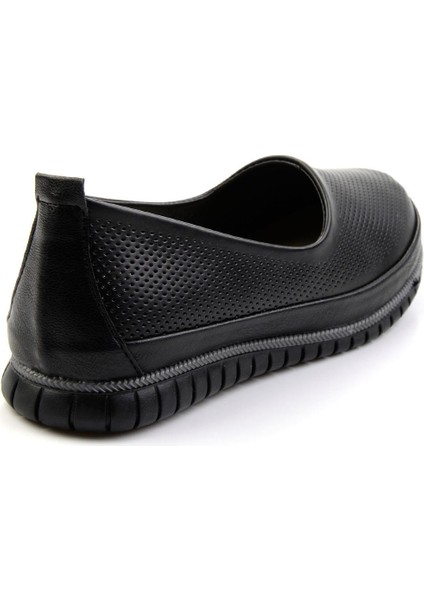 Siyah Leather Kadın Babet K01140004903 modelleri