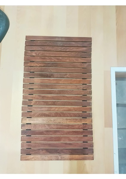 Ev Banyo Paspası Meşe Renk 90/50cm
