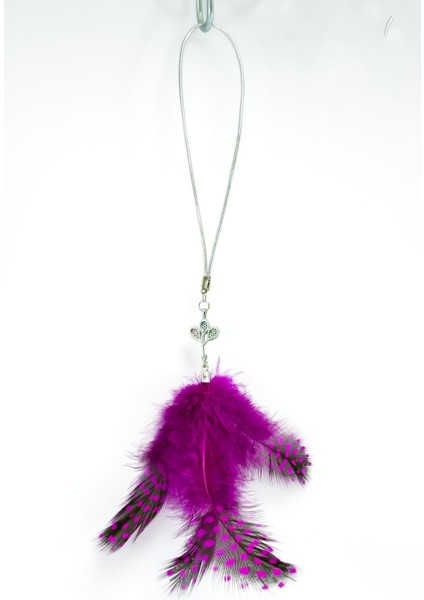 Renkli Balonlu Tüylü Araba Dikiz Ayna Süsü, Yeni Araba Hediyesi