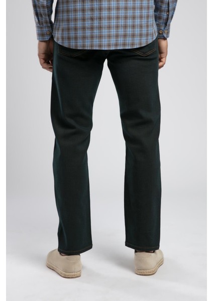 Rico Yüksek Bel Normal Kesim Düz Paça Lacivert Erkek Jean Pantolon modelleri