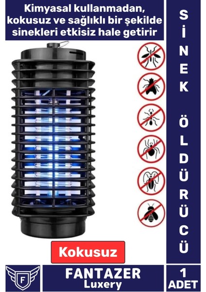 Iç Mekan Kokusuz Güvenli Düşük Enerji Tüketimi Elektrikli Prizli Haşere Kara Sivri Sinek Öldürücü
