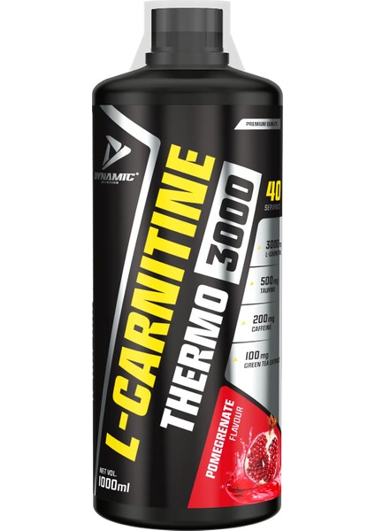 Thermo L-Carnitine 3000 Mg x 2 Adet - 2000 ml - Nar Aromalı - 80 Servis - L-Karnitin
