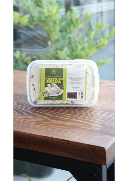 Şeker İlavesiz Antep Fıstıklı Helva 400 gr