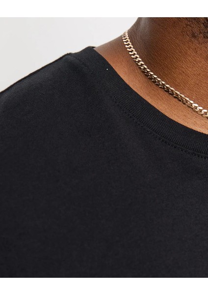 Jack&jones 12158505 Sol Gogus Yazılı Buyuk Beden Kısa Kol Tshırt indirimleri