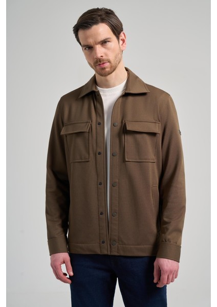 Vizon Armürlü Bebe Yaka Kendinden Pamuklu Garnisiz-Biyesiz Standart Fit Mont 1007245163 modelleri