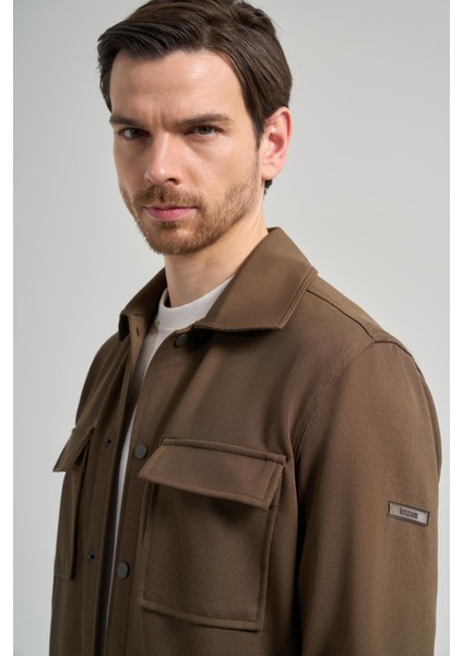 Vizon Armürlü Bebe Yaka Kendinden Pamuklu Garnisiz-Biyesiz Standart Fit Mont 1007245163 fırsatları