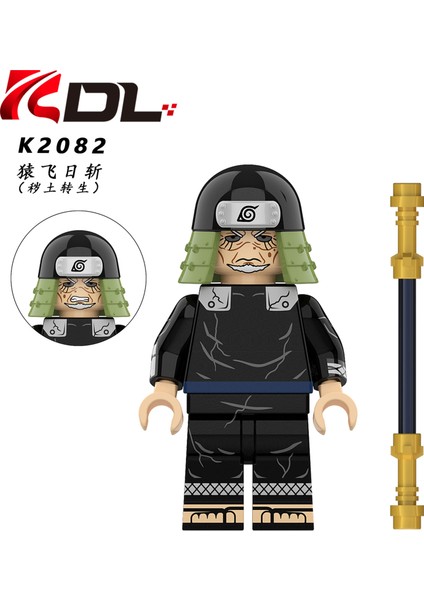 Naruto Yapı Taşları Minifigure Küçük Parçacık Takılabilir Bebek Oyuncak Çantası (Yurt Dışından)