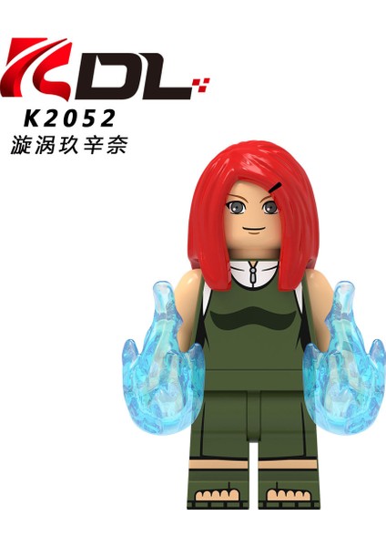 Naruto Yapı Taşları Minifigure Küçük Parçacık Takılabilir Bebek Oyuncak Çantası (Yurt Dışından)