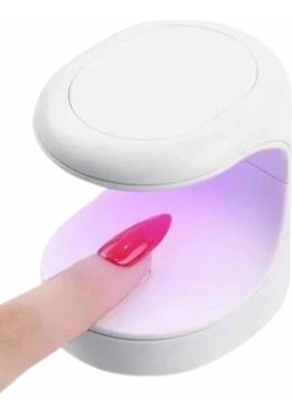 Protez Tırnak Kurutucu Kalıcı Oje LED Oje Kurutucu Uv Işınlı Taşınabilir