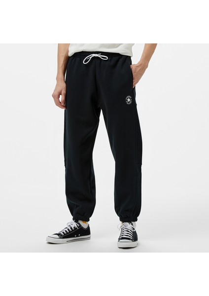Retro Chuck Taylor Dokuma Erkek Siyah Eşofman Altı