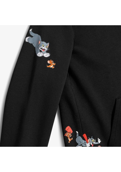 x Tom & Jerry Unisex Siyah Sweatshirt indirimleri