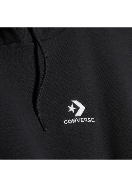Classic Kadın Siyah Hoodie
