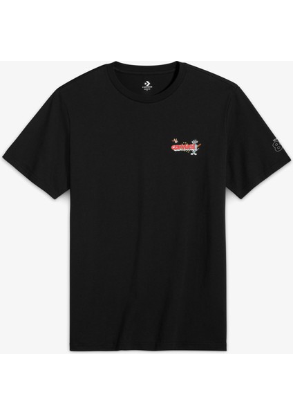 x Tom & Jerry Unisex Siyah T-Shirt