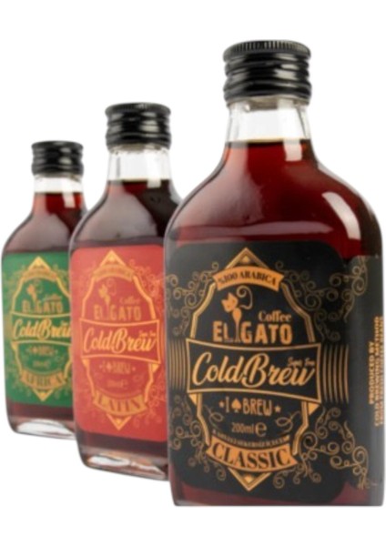 El Gato Cold Brew Latin Fewer Cam 200 ml 6 Adet