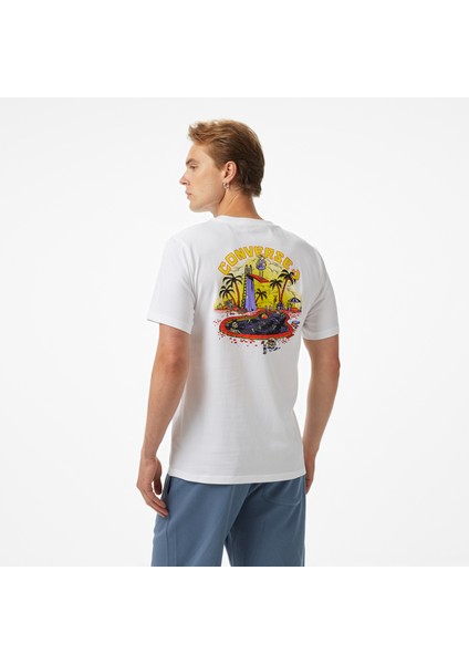 Skeleton Party Erkek Beyaz T-Shirt fiyatları