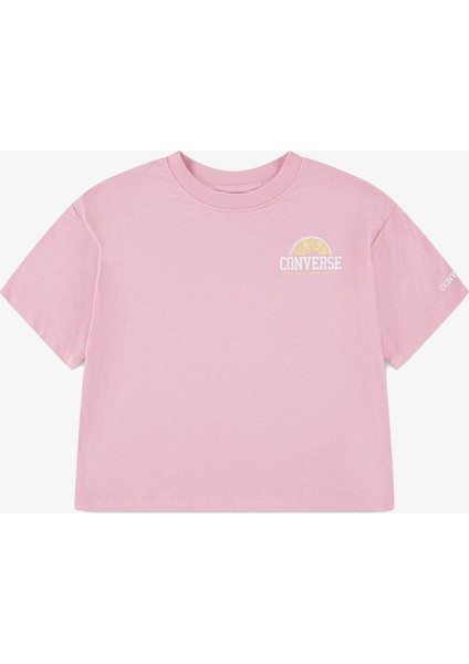 Front Back Fruit Çocuk Siyah T-Shirt