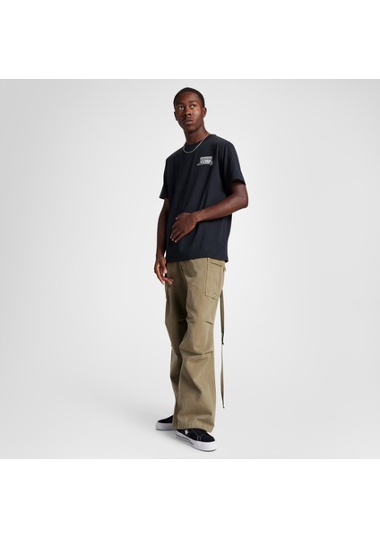 Loose Fit Erkek Siyah T-Shirt fiyatları