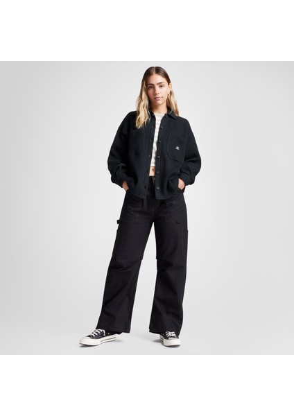 Classic Kadın Oversize Fit Siyah Gömlek fiyatları