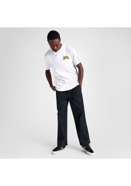 Loose Fit Erkek Baskılı Beyaz T-Shirt fiyatları