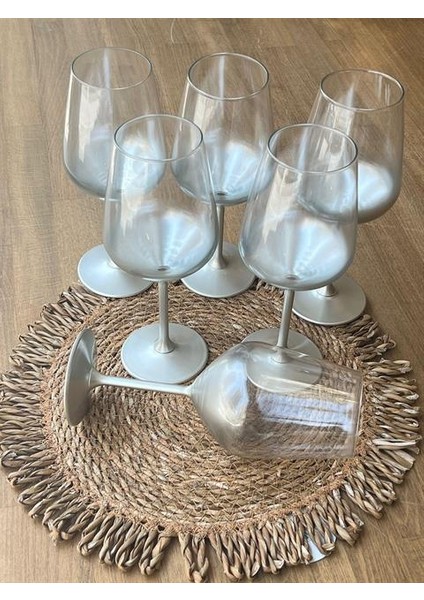 Glow Silver Su Kadehi 6'lı